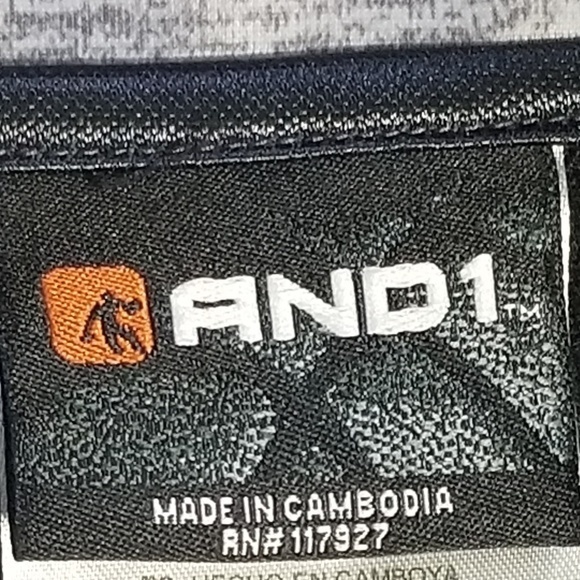 AND1 Men's Athleisure Full Zip‎ Track Jacket Sz. XL - Picture 8 of 9